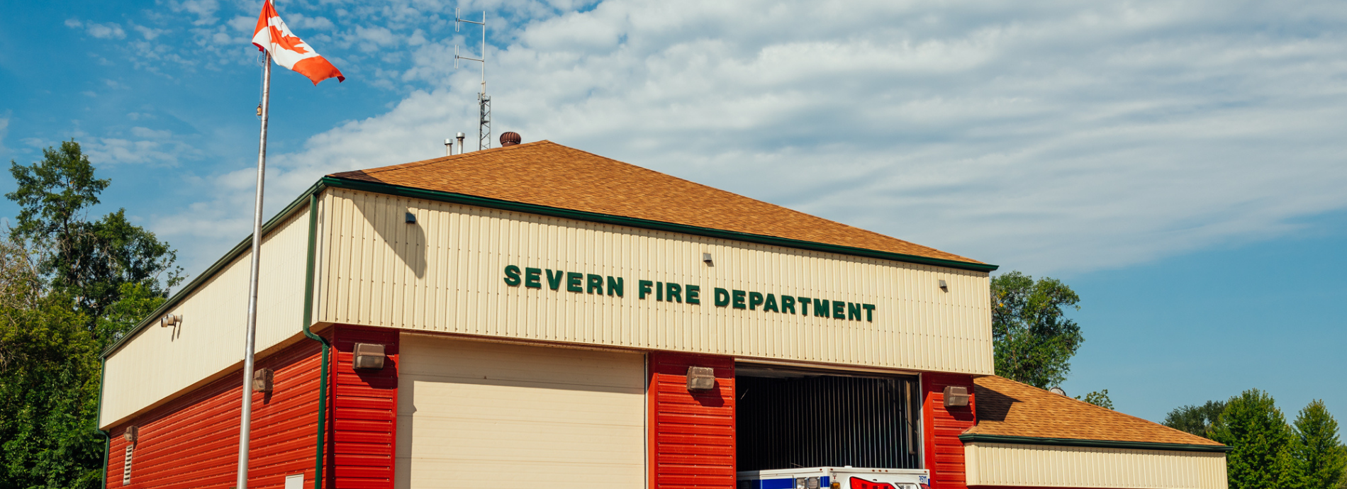 Severn Fire and Emergency Services station in Coldwater